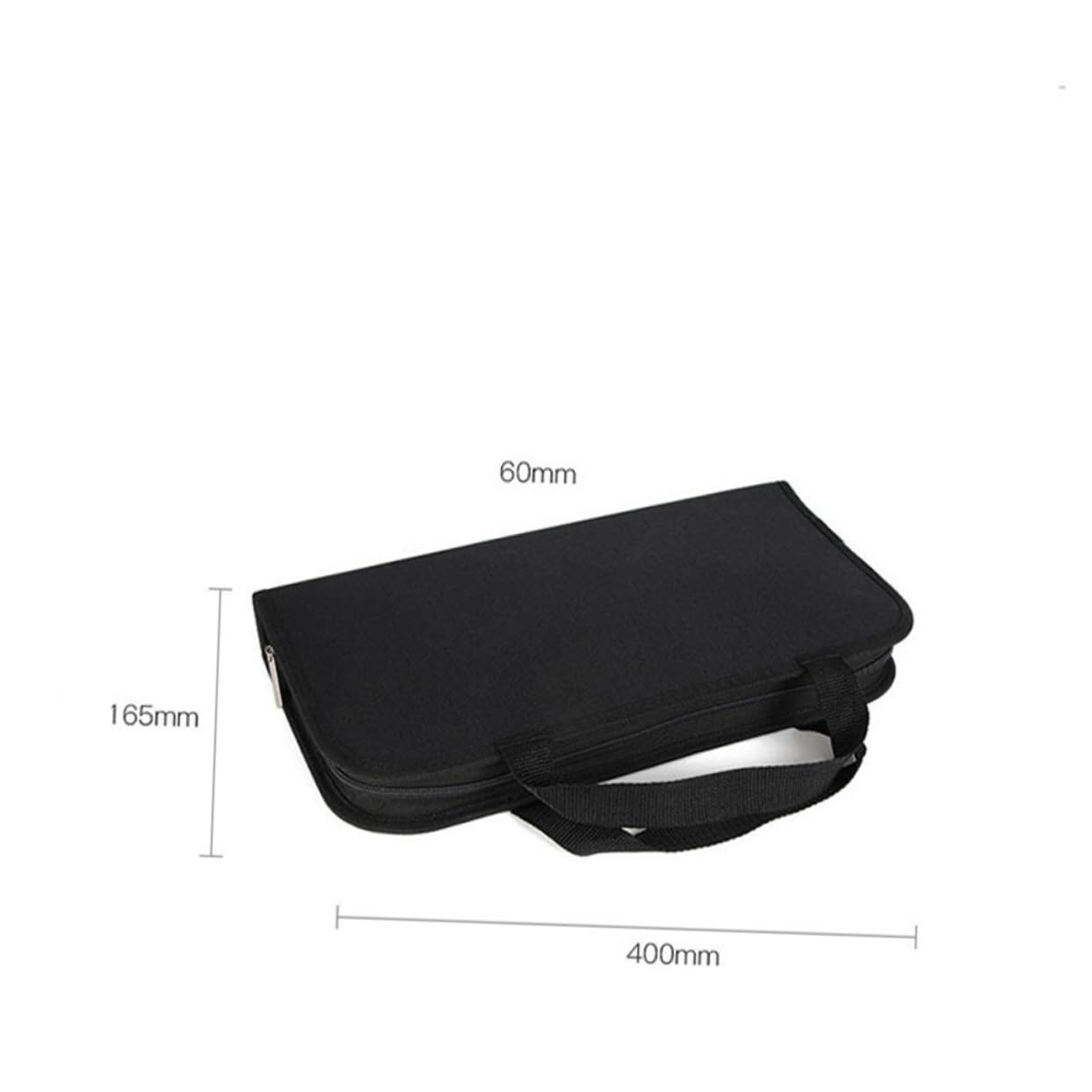 Set Utensili Barbecue Inox 12 Pezzi con Borsa Nera | Spatola, Pinza, Coltello, Forchetta, Pennello e Spiedini, per Campeggio e Outdoor