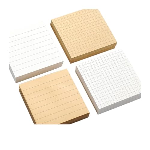 Carnet de notes vierge collant horizontal idéal pour un espace de travail épuré