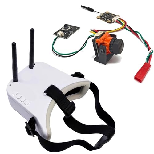 Lunettes FPV 48CH pour session de vol en immersion drone racing