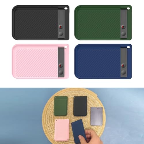 Schutzhülle für Aufnahmegerät, tragbar, kompatibel mit Note AI-Audiorecordern, Schwarz, Intelligente AI Aufzeichnungsgeräte Silikon Schutzhülle