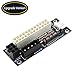 ADD2PSU 4 in 1 Power Supply Connector - Molex 4Pin/SATA/ATX 6Pin/4Pin Dual PSU Adapter with Power LED (Black)