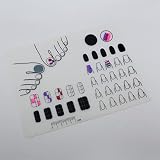 ifundom Nail Stamp Silicone Nail Mat, DIY Nail Art Stamping Mats, Workspace Stamping Plate Manicure