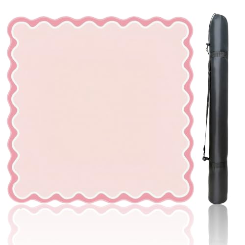 The Cushioned Pink Mahj Mat