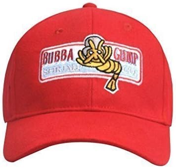 LOMENTICSForrest Gump Bubba Gump Shrimp Co Red Hat Baseball Cap
