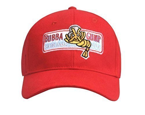 LOMENTICSForrest Gump Bubba Gump Shrimp Co Red Hat Baseball Cap