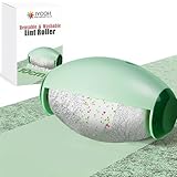 IYOOH Reusable Lint Roller Ball, Mini Travel Size Lint Roller for Clothes, On The Go Small Portable Lint Ball Remover for Clothes and Pet Hair, Extra Sticky & Washable Gel (Green)