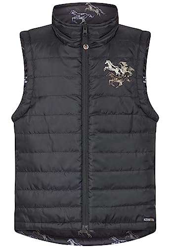 Kerrits Kids Pony Tracks Reversible Quilted Vest2