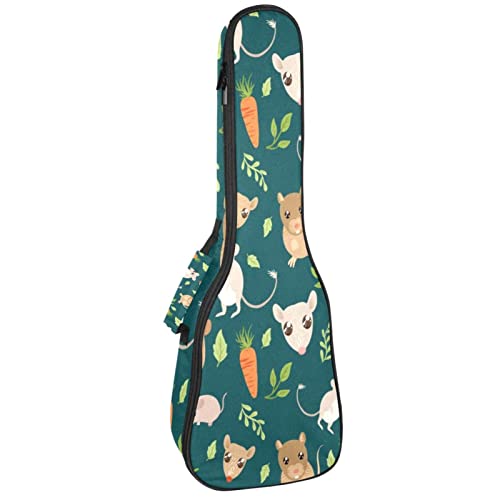 Sac à dos robuste pour ukulélé de concert, étui de protection haut de gamme rembourré 10mm