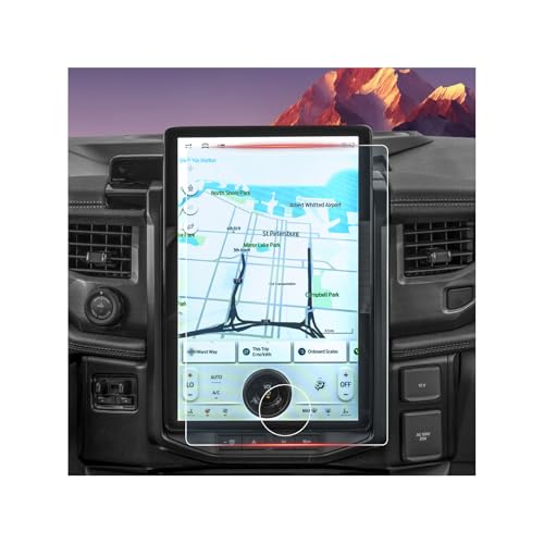 ASZSK For Glossy Tempered Glass 2022 2023 2024 2025 Ford ...