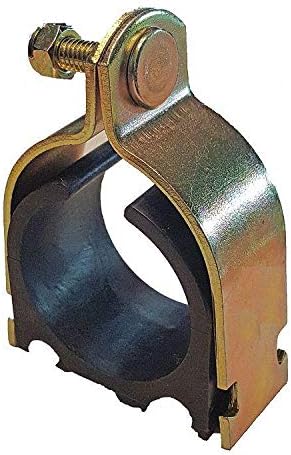 Super-Strut Steel Channel Cushioned Clamp, Electro Galvanized Finish - V120NEO 5/8Y