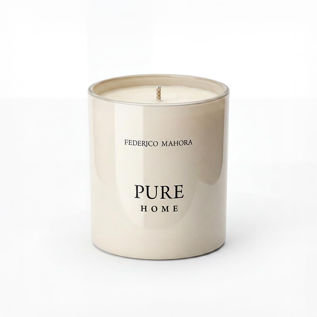 Pure 32 Duftkerze 150g | Schokolade, Vanille & Karamell | Süße Orientalische Duftkerze | Home Ritual Collection