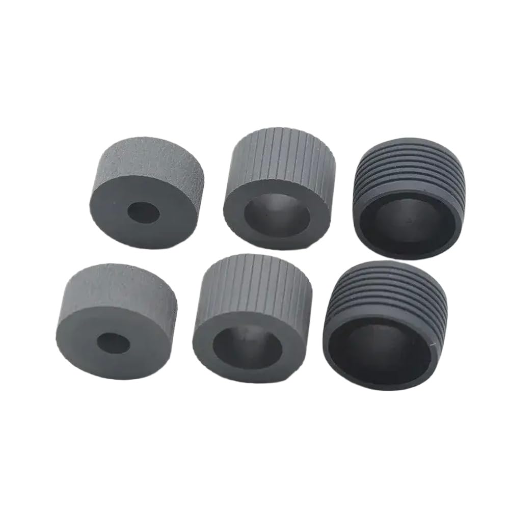 Neumáticos de Rodillo de Recogida PA03740-K011 PA03740-K010 compatibles con neumáticos de Rodillo de alimentación de escáner Fi-7600 Fi-7700 Fi-7700S