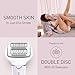 Panasonic ES-EY30-V511 Wet and Dry Epilator, Double Disc with 60 Tweezers, Flexible 90° Pivoting Head, 3 Speed Settings & LED Light, Up to 30 Minutes Operation Time, Cordless, Hair Remover