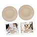 KESYOO 2 Pcs Wooden Plate Smooth Edges Realistic Kitchen Plaything for Boys Pretend Play Educational Simulated Kitchenware Plates