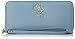 Produktbild Guess Damen Slg Wallet Geldbörse, Blau (Sky), 2x10x21 centimeters
