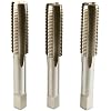 MaxTool M12x1.75 Metric Hand Tap Set - HSS M2, 3-Piece (Taper, Plug, Bottoming), Right Hand Thread