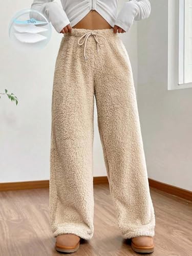 Image of KOTTY Women's Baggy Formal Black Pants | Elegant Straight Fit Trousers for Office & Casual Wear | Trendy High Waist Bottoms