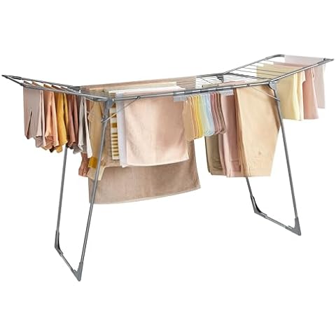 SONGMICS Foldable Clothes Drying Rack ULLR518G01 Cover