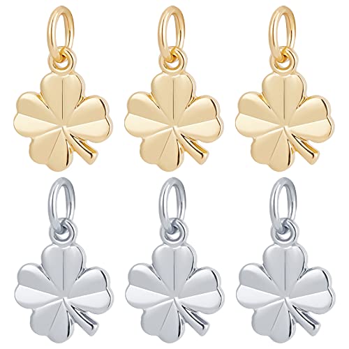 Breloques trèfle à quatre feuilles pour fabriquer un cadeau personnalisé unique