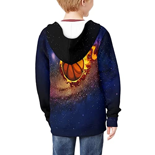 Image of Biyejit Kids Novelty 3D Graphic Printed Hooded Sweatshirt