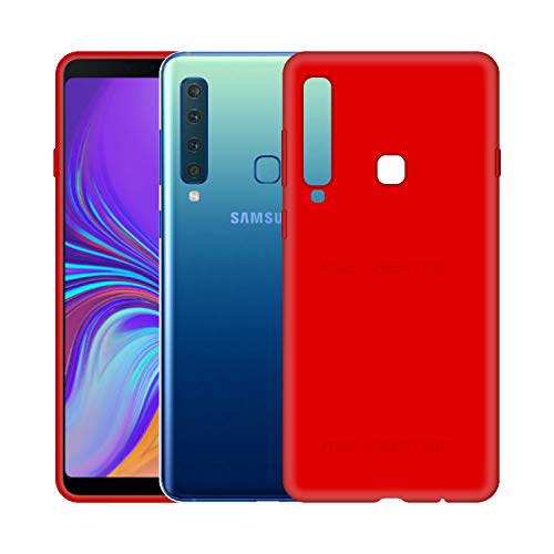 Image of Case Creation Luxurious OG Series for Samsung A9 2018 Case Cover,Anti-Dirty Slim Case Frosted Matte Cute Candy TPU Raised Bezel (Splash of Color) Back Cover for Samsung Galaxy A9 (2018) -Wine Red