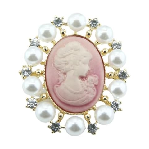 Broche Camée IMINI en Perles de Strass Cover