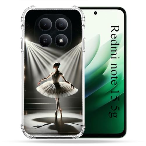 Coque renforcée Redmi Note 15 5G antichoc avec design Danseuse Lumière