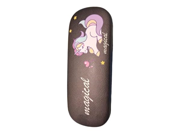 AMB Unicorn Print Eyeglass Case/hard case Spectacle Cover Unisex Care Glasses,for Kids (random color) - Image 4 thumbnail