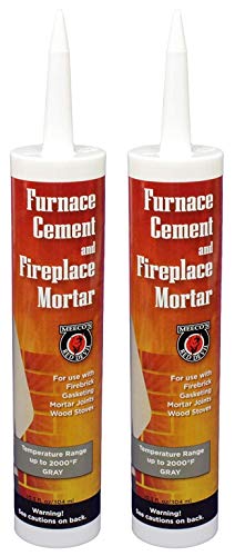 MEECO'S RED Devil 121 Furnace Cement and Fireplace Mortar (Two Pack)