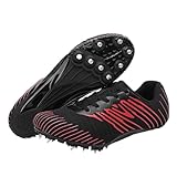 Leichtrit con Clavos para Atletismo Zapatillas,Zapatos con Clavos Pista Campo,Zapatillas Clavos Atletismo Kid,FáCil De Usar,Adecuado para Su Uso Durante Juegos,Competiciones Y Entrenamientos