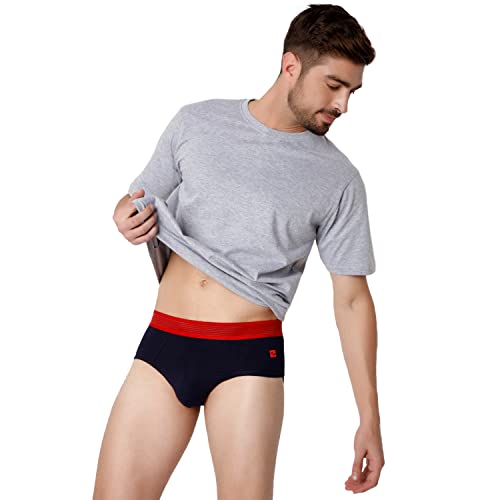 Image of Underjeans Men Cotton Blend Brief