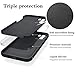 Wousunly Compatible with Oppo Reno 6 5G Case Silicone Liquid Dark Green, Soft Smooth Touch for Reno 6 5G Phone Case Silicone Shockproof Thin Cover(Reno 6 5G, Black)