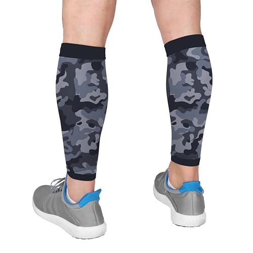 Run Forever Calf Compression Sleeves for Men and Women - Leg Compression Sleeve - Footless Compression Socks for runners