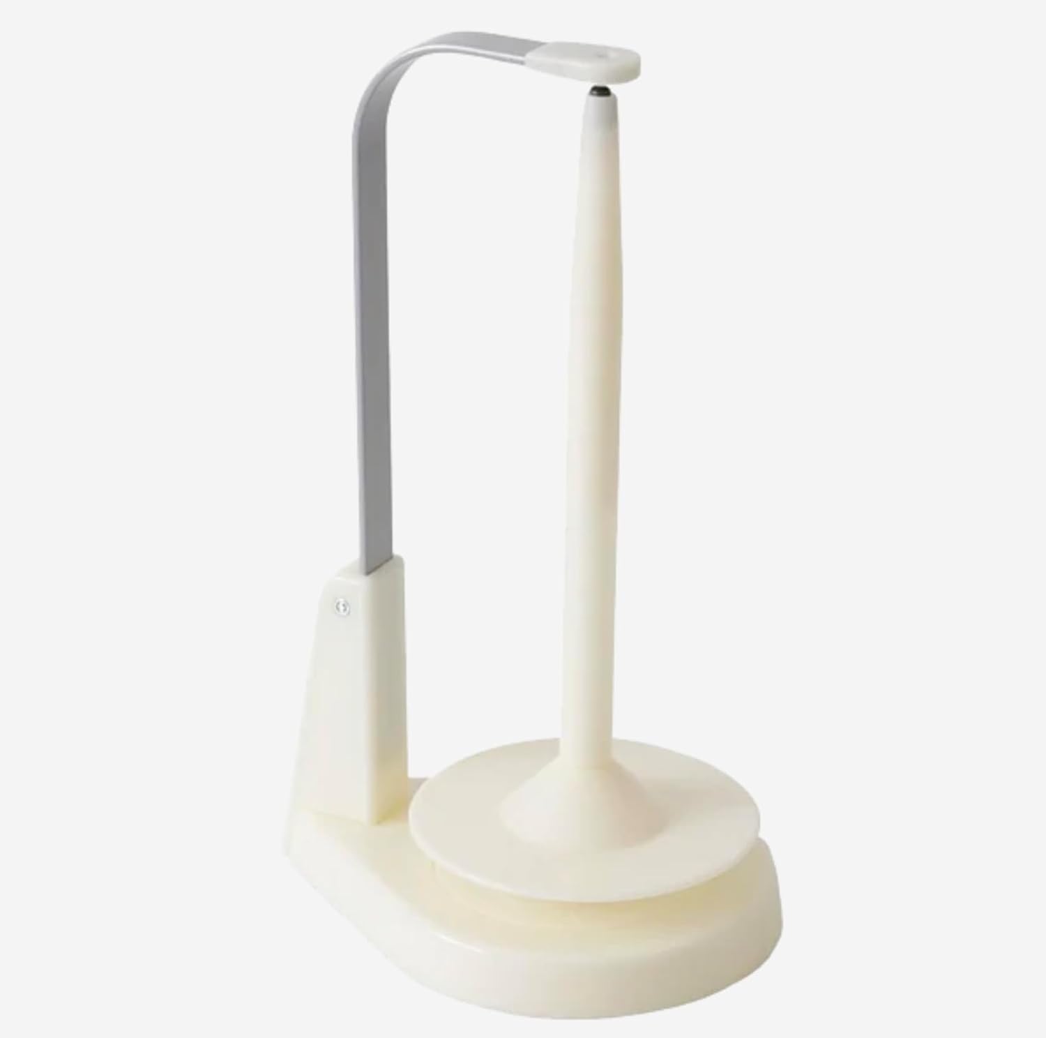 Tangle-Free Pendulum Yarn Holder for Knitting & Crochet – Wool Jeanie Magnetic Hanging Yarn Feeder, Spins Smoothly, Prevents Knots & Snags – Holds Yarn Balls & Cakes up to 200g, Off-White