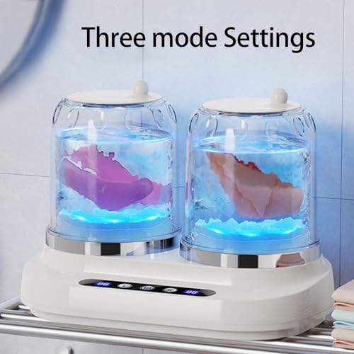 Double seau de lavage 2000 ml à faible bruit avec double baignoire compacte - 2