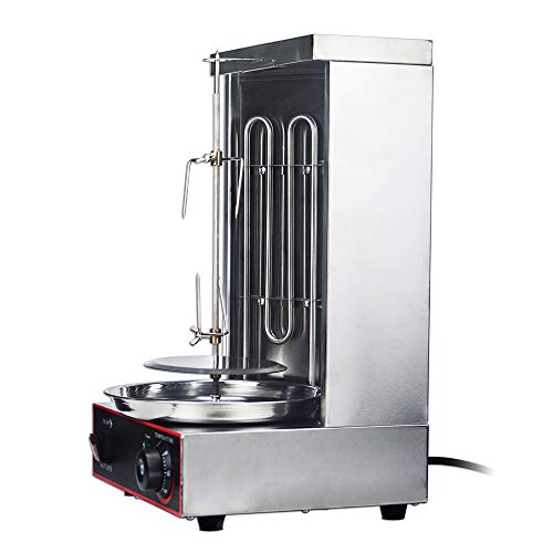 Yooyist Electric Vertical Broiler Shawarma Doner Kebab Gyro Grill Machine With Meat Catch Pan #TOP3
