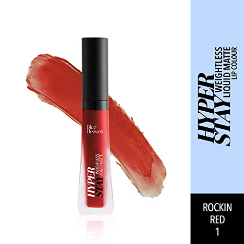 Image of Blue Heaven Hyper Stay Lip Color 6ml RockinRed 1, 6ml
