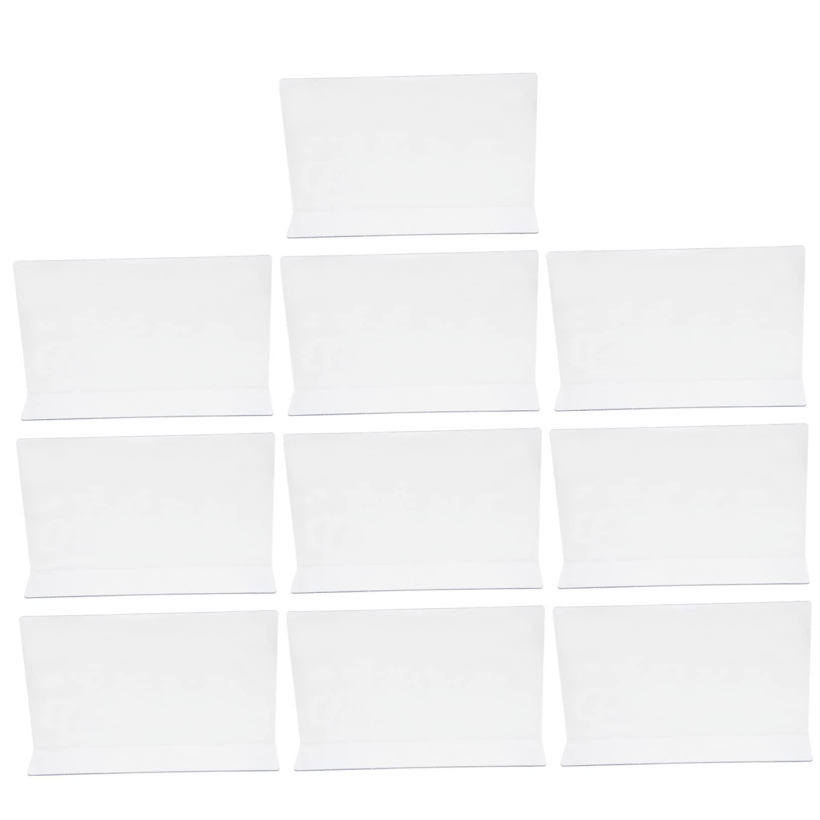 CIYODO 24pièces Séparateur Étagère De Réfrigérateur Blanc Organisateur