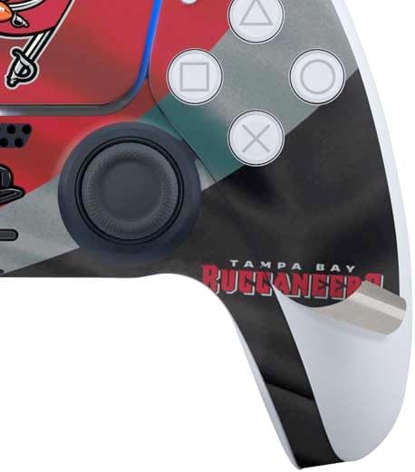 Skinit Decal Gaming Skin Compatible with PS5 Bundle - Officially Licensed NFL Tampa Bay Buccaneers Design
