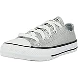CTAS OX Converse Chuck Taylor All Star Ox Coated Glitter Wolf Grey/Schwarz/Weiß Synthetik EU 31