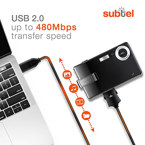 Subtel® Caricabatteria auto premium 1.5m, 1A