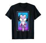 Fox Fahrrad Biker Kawaii Fahrrad Mountainbike Retro T-Shirt