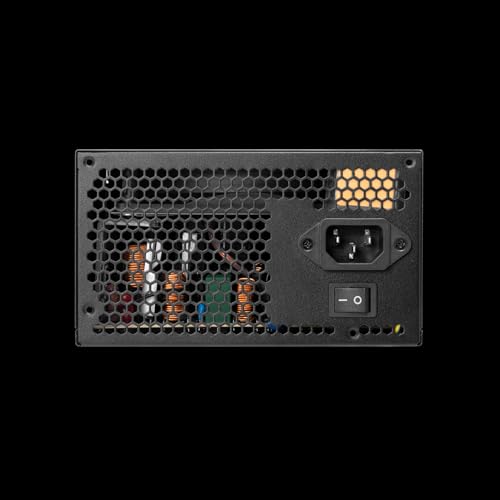 Image of GAMDIAS Helios M1 650B Power Supply Unit, 650W, 80 Plus Bronze, Non-Modular, ATX 12V V2.4, Support C6 /C7 Power State, 120mm Hydraulic Bearing Fan, Flat Black Cables - 3 Year Warranty