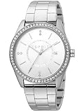 Esprit ES1L196M0055 Carlin Silver Uhr Damen-Uhr Edelstahl Datum Silber