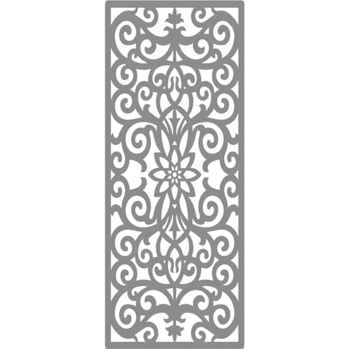Image of 25 3 /8 inchW x 64 3 /8 inchH x 3 /8 inchT Buel Decorative Fretwork Wall Panels in Architectural Grade PVC