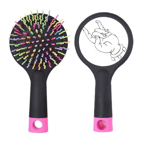 Brosse à cheveux démêlante base coussin pour éliminer les nœuds sans douleur