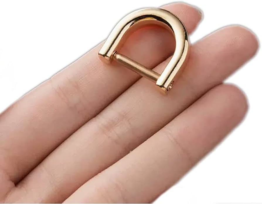 Amazon.co.jp: 合金Dリング D型 Dカン ネジ式 リング キーホルダー金具