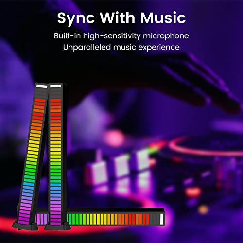Lifesmart Music Bar, Rgb Led Light Bar, Ambient Light For Room Decor, Music Sync Gaming Light, Mood Lighting For Gaming Setup, App Controlled Rhythm Light For Bedroom, Tv, Car, Party #TOP3