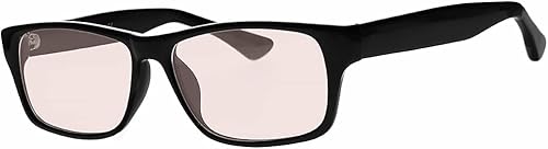 Miniatura 1 de Gafas de lectura de cristal real con lentes de cristal real rosa en marco estilo friki disponible en aumento de lectura 025 a 300