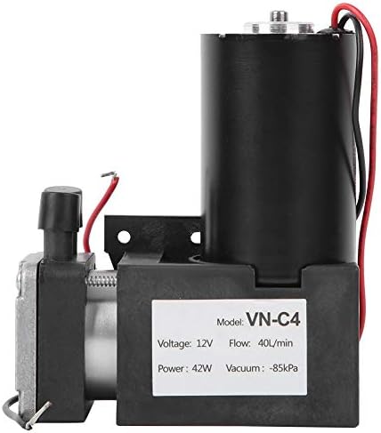 DC12V Mini Vacuum Pump Brushless 40L/min, 42W Vacuum pump -85KPa Industrial Parts VN-C4
